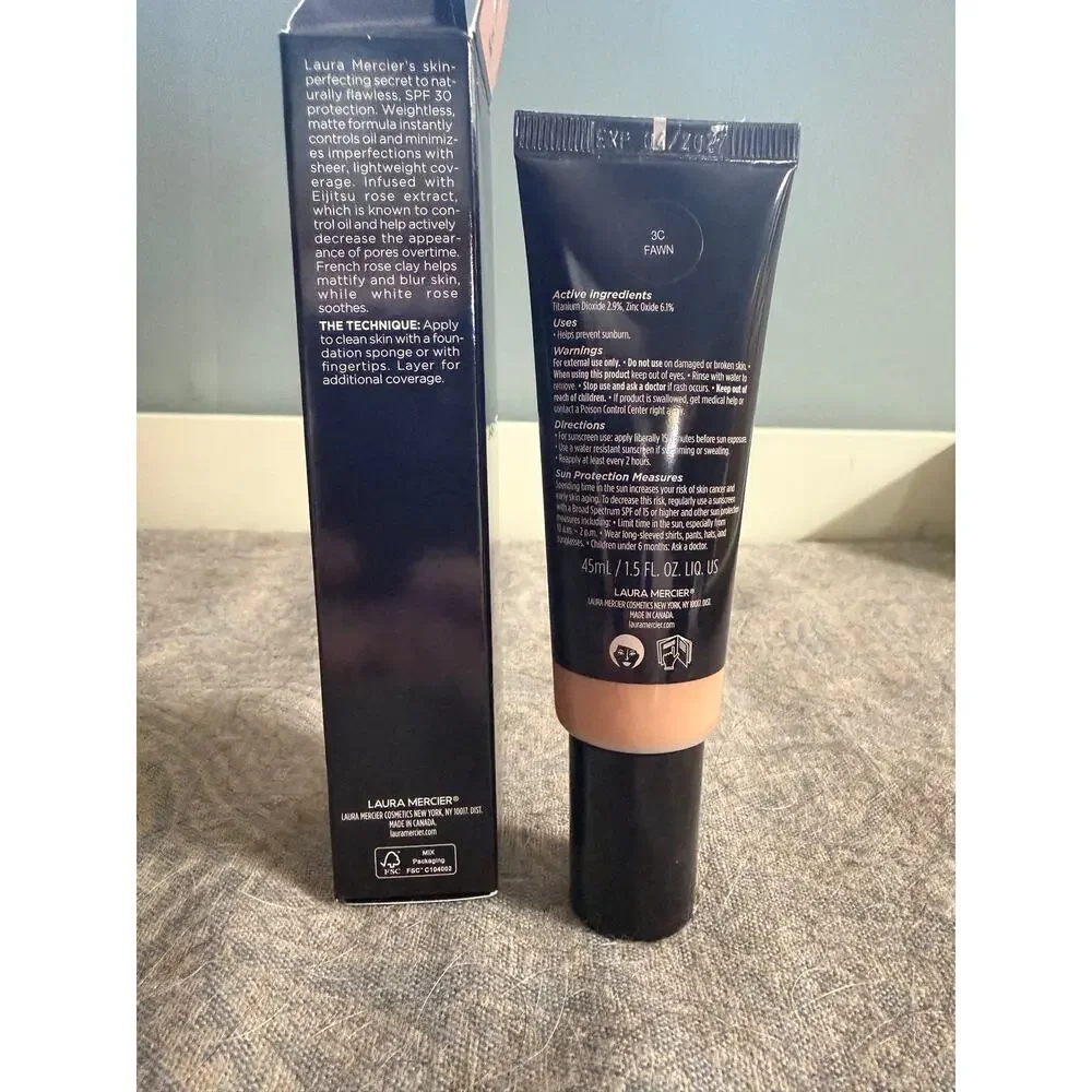Laura Mercier Tinted Moisturizer Blurred Matte 3C fawn